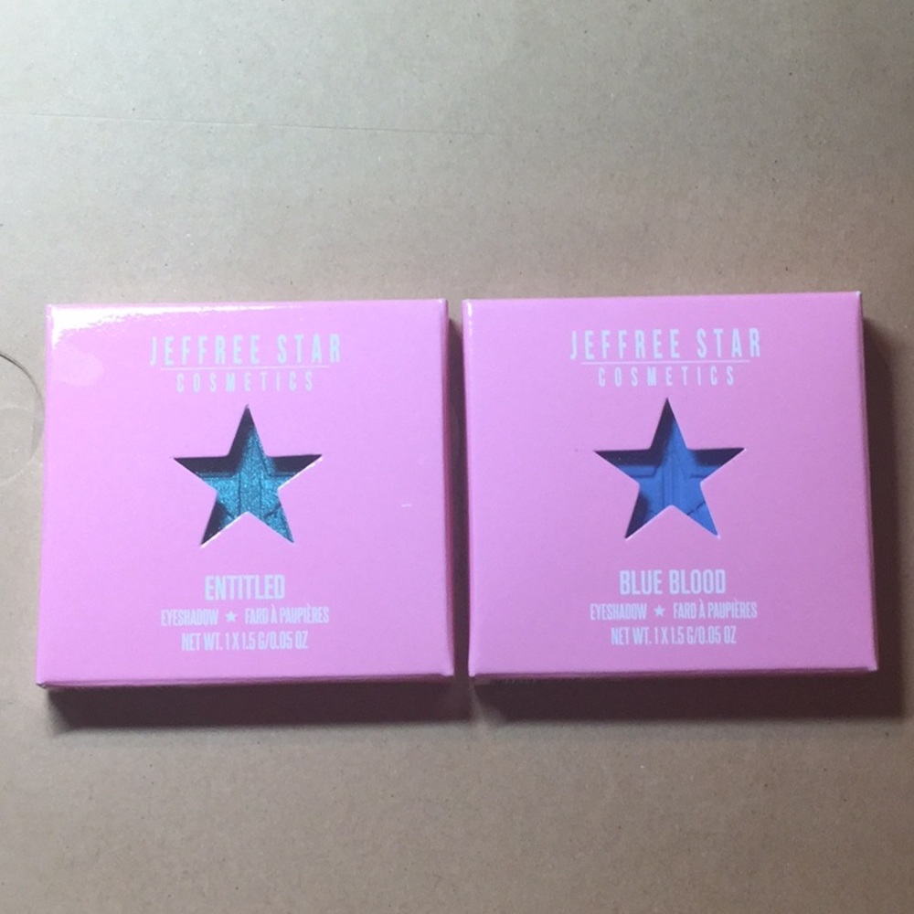 Set of 2 Jeffree Star Single Eyeshadows